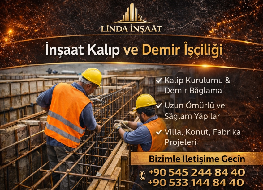 İnşaat Kalıp ve Demir İşçiliği